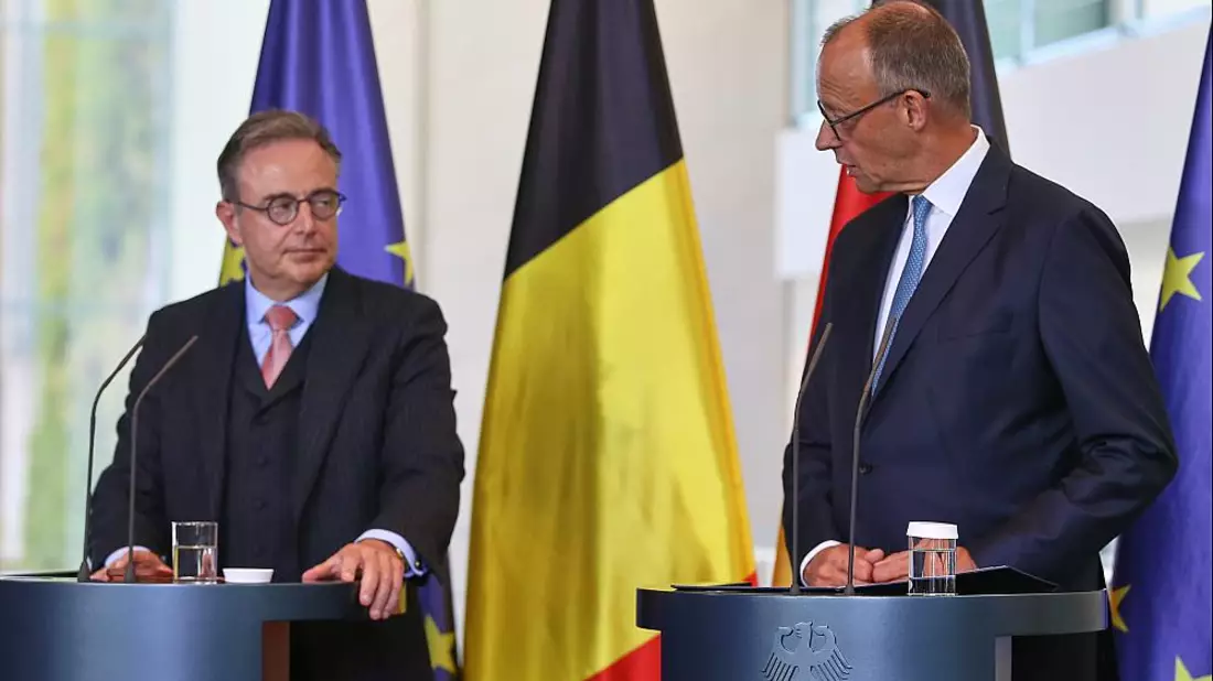 Bart De Wever und Friedrich Merz (Archiv) - Bild: über dts Nachrichtenagentur