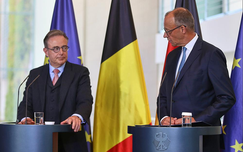 Bart De Wever und Friedrich Merz (Archiv) - Foto: über dts Nachrichtenagentur