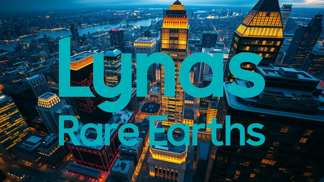 Lynas Faces Operational Hurdles After Stellar Run Illustration mit AI erstellt übermittelt durch boerse-global.de