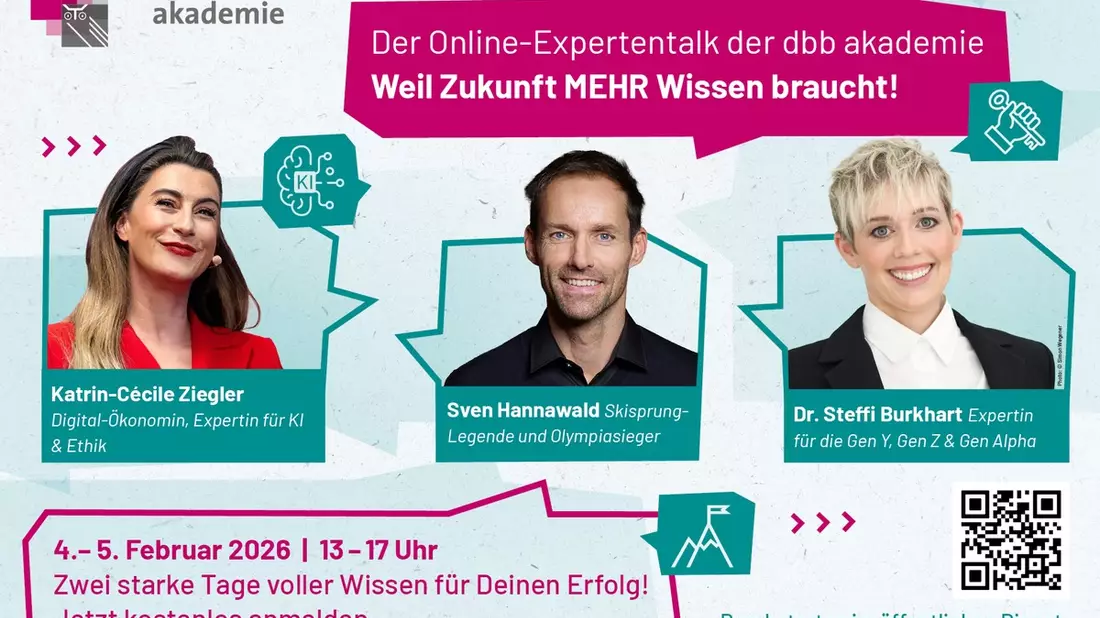dbb akademie lädt zu Online-Expertentalk im Februar ein - Bild: presseportal.de