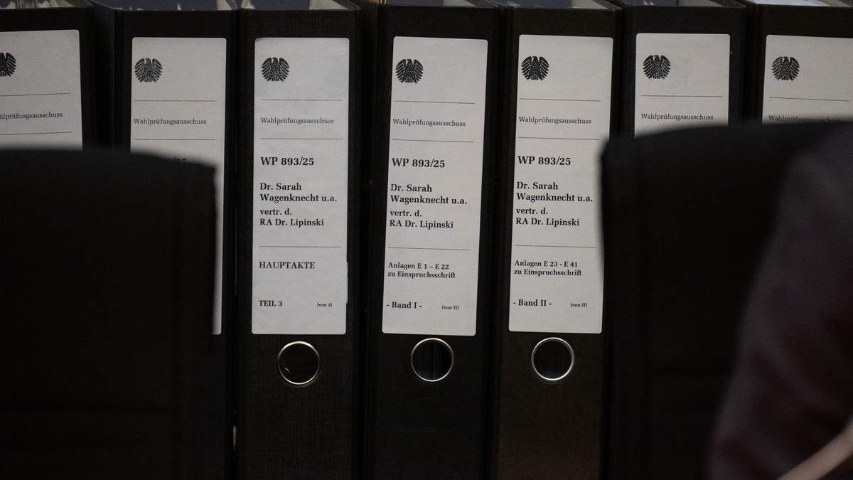Der Wahlprüfungsausschuss tagte in Berlin. - Foto: Sebastian Christoph Gollnow/dpa
