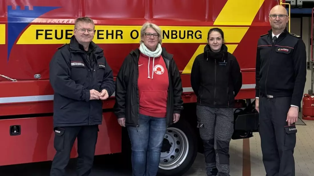 FW-OG: Hilfe dort, wo Hilfe Not tut. Feuerwehr Offenburg spendet Festgewinn an Hilfseinrichtungen - Bild: presseportal.de