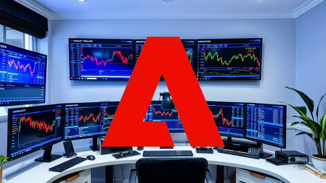 Adobe en la mira: ¿Oculta un cambio contable la desaceleración? Illustration mit AI erstellt übermittelt durch boerse-global.de
