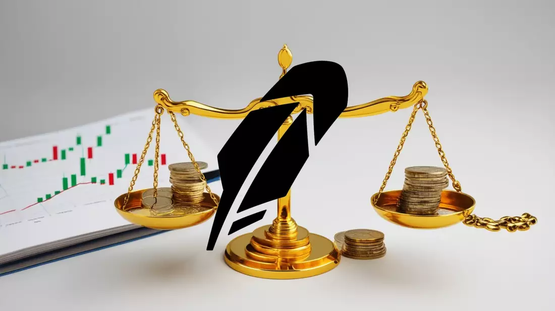 Robinhood Shares Defy Regulatory Pressure on Crypto Momentum Illustration mit AI erstellt übermittelt durch boerse-global.de