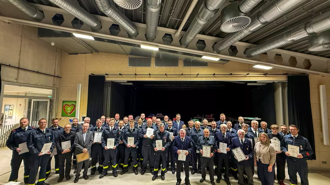 FW-Dorsten: Sieben Jahrzehnte Feuerwehrleidenschaft - Bild: presseportal.de