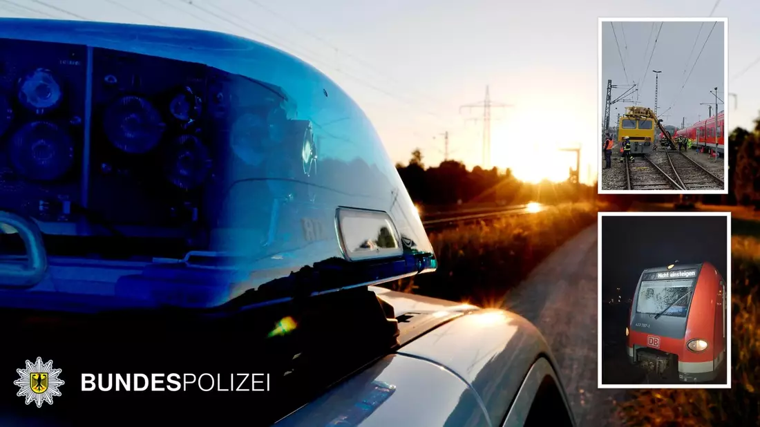 Bundespolizeidirektion München: Stromunfall, gefährlicher Eingriff in den Bahnverkehr und Widerstand gegen Vollstreckungsbeamte - Bild: presseportal.de