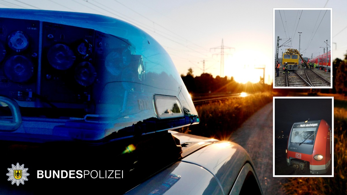 Bundespolizeidirektion München: Stromunfall, gefährlicher Eingriff in den Bahnverkehr und Widerstand gegen Vollstreckungsbeamte - Foto: presseportal.de