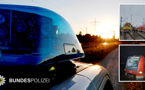 Bundespolizeidirektion München: Stromunfall, gefährlicher Eingriff in den Bahnverkehr und Widerstand gegen Vollstreckungsbeamte - Foto: presseportal.de