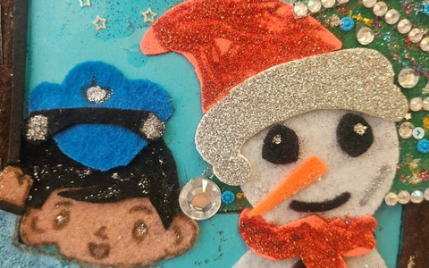 POL-CUX: Nordseezauber & Blaulichtglanz - unser Weihnachts-Malwettbewerb! - Foto: presseportal.de