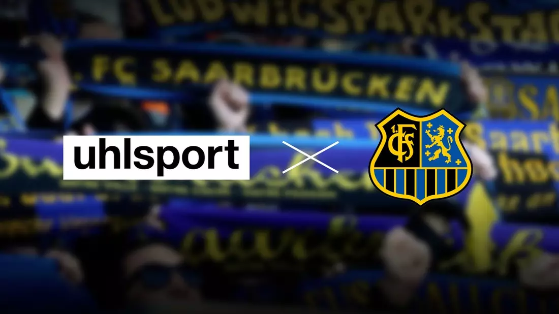 uhlsport wird ab Saison 2026/27 neuer Ausrüster des 1. FC Saarbrücken - Bild: presseportal.de
