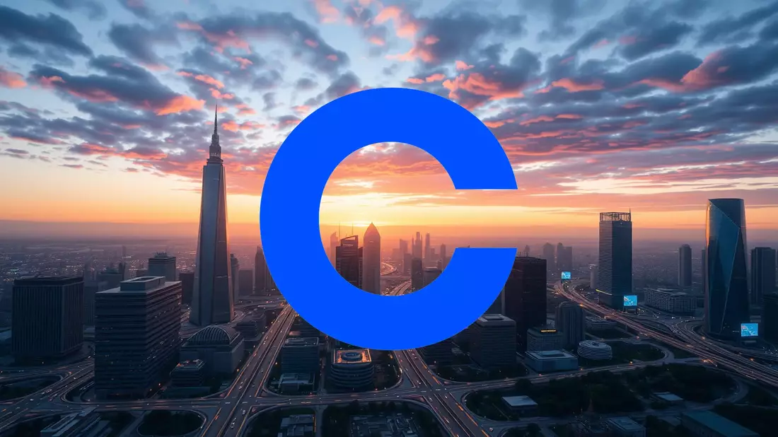 La acción de Coinbase navega a merced de los vientos de Bitcoin Illustration mit AI erstellt übermittelt durch boerse-global.de