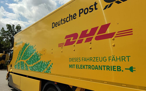 Deutsche Post Elektro-Lkw (Archiv) - Foto: über dts Nachrichtenagentur