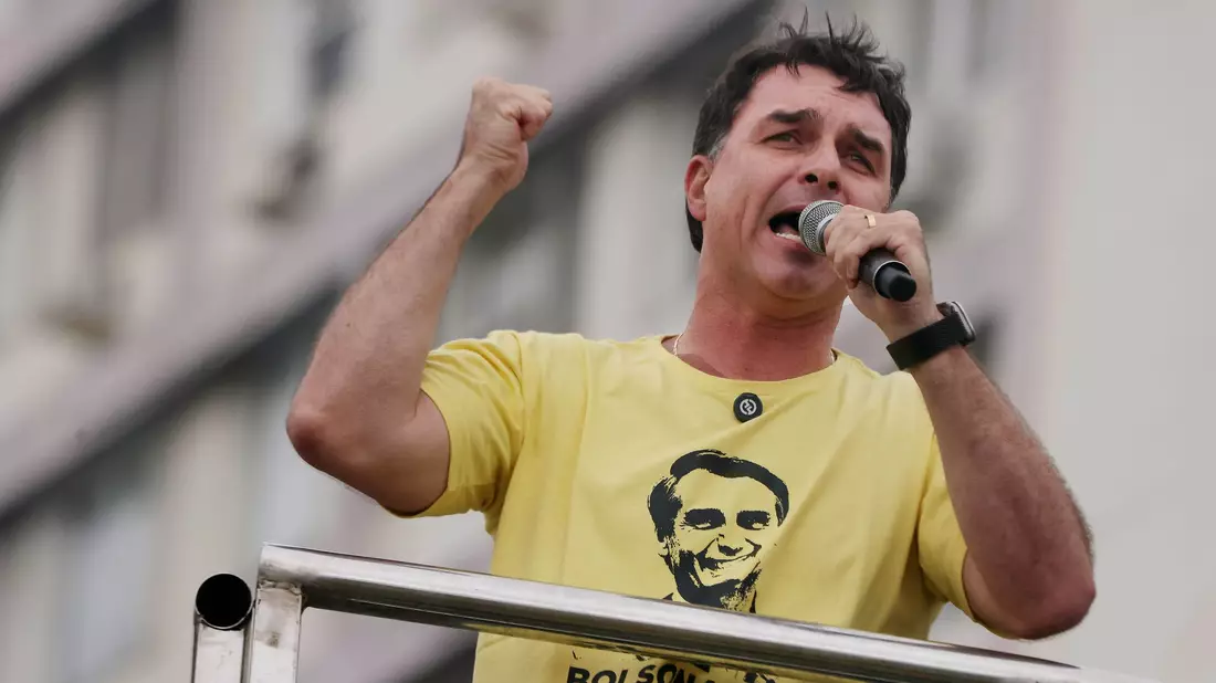 Flávio Bolsonaro will im kommenden Jahr für das Präsidentenamt antreten. (Archivbild) - Bild: Bob Karp/ZUMA Press Wire/dpa