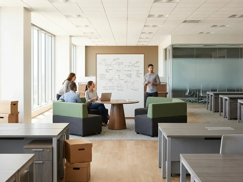 Büroflächen-Abbau: 64 Prozent der Unternehmen schrumpfen - Foto: über boerse-global.de