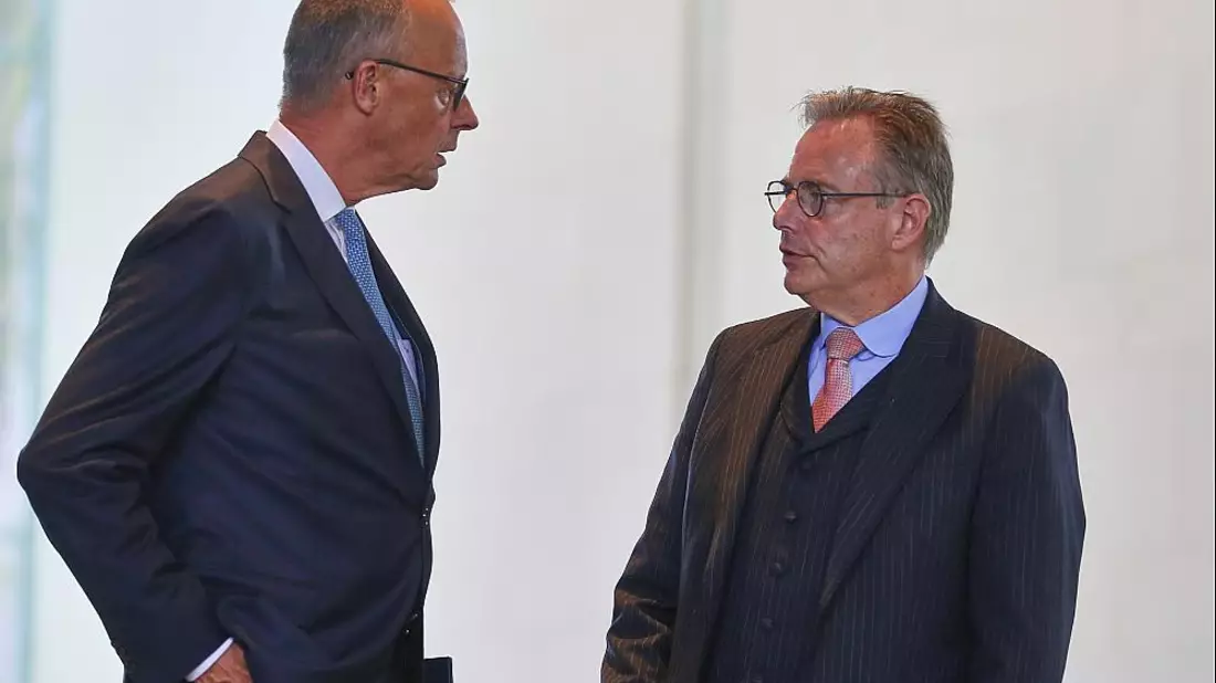 Friedrich Merz und Bart De Wever (Archiv) - Bild: über dts Nachrichtenagentur