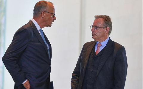 Friedrich Merz und Bart De Wever (Archiv) - Foto: über dts Nachrichtenagentur