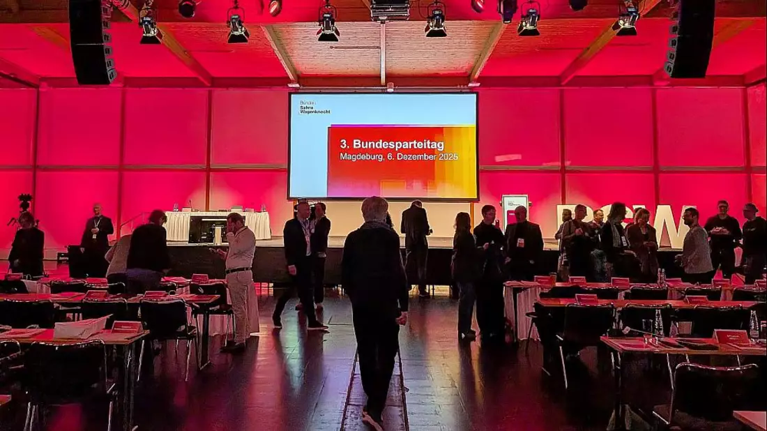 3. BSW-Bundesparteitag am 06.12.2025 - Bild: über dts Nachrichtenagentur