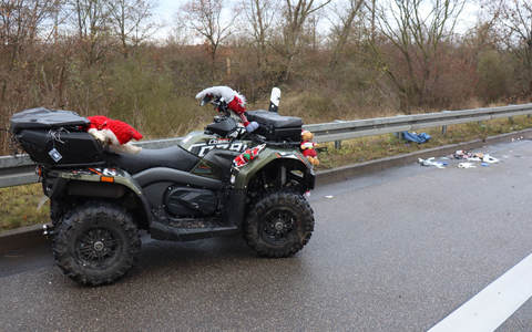 Laut Polizei könnte ein technischer Defekt die Ursache des Unfalls sein.  - Foto: René Priebe/PR-Video/dpa