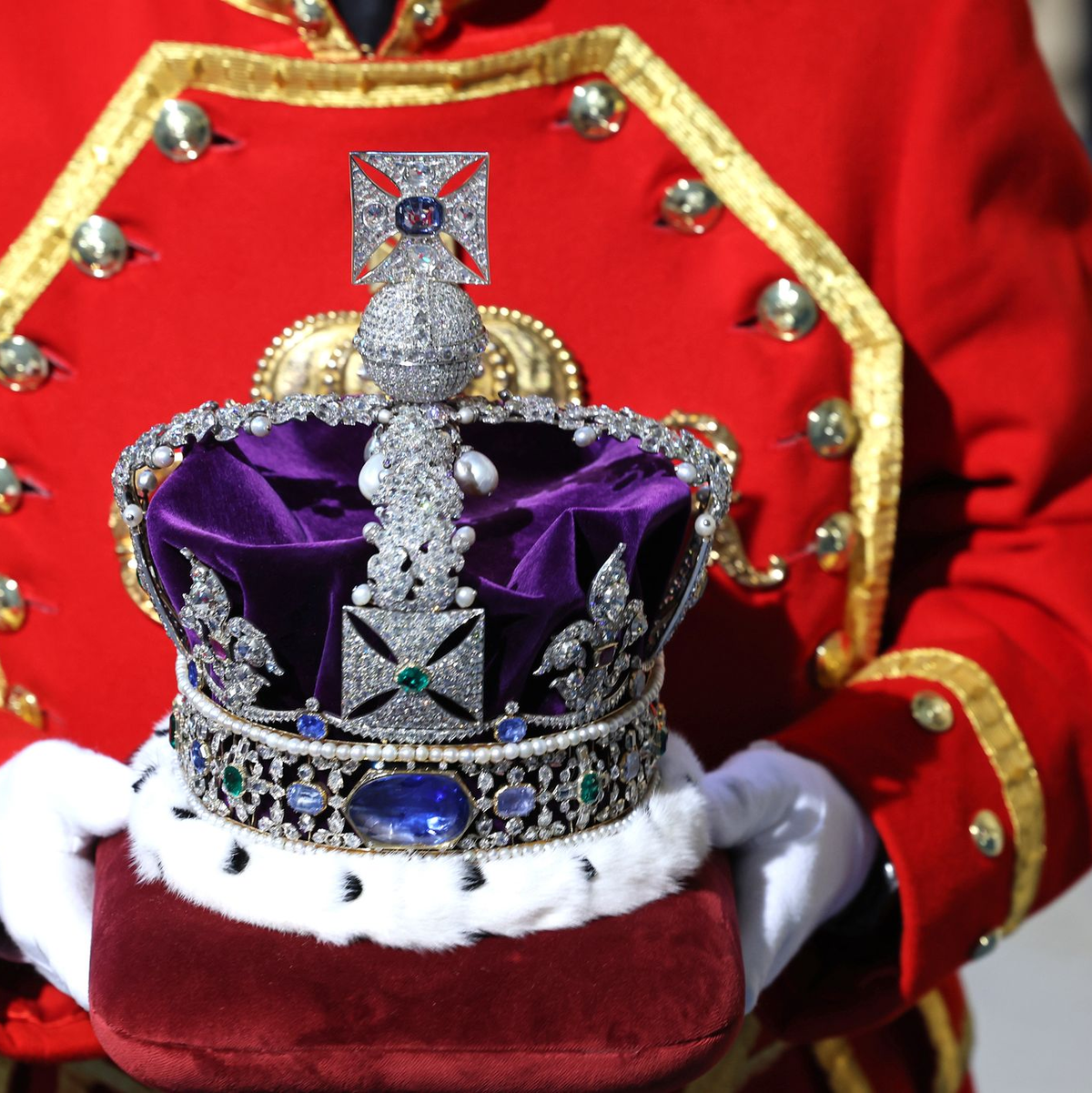Die Imperial State Crown. (Archivbild) - Foto: Chris Jackson/PA Wire/dpa