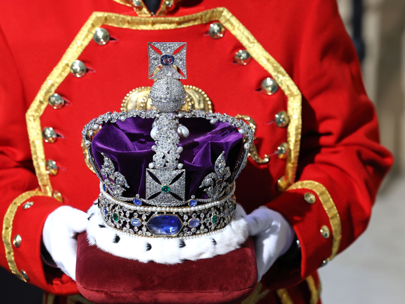 Die Imperial State Crown. (Archivbild) - Foto: Chris Jackson/PA Wire/dpa