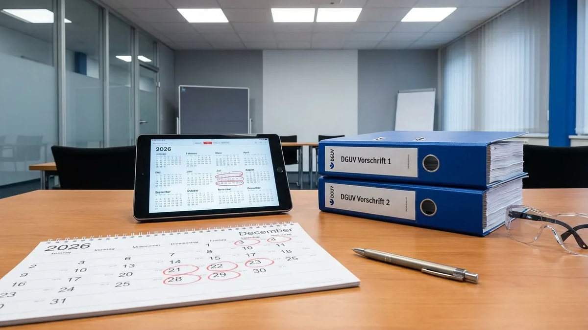 Sicherheitsunterweisung 2025: Letzte Chance vor Jahreswechsel - Foto: über boerse-global.de