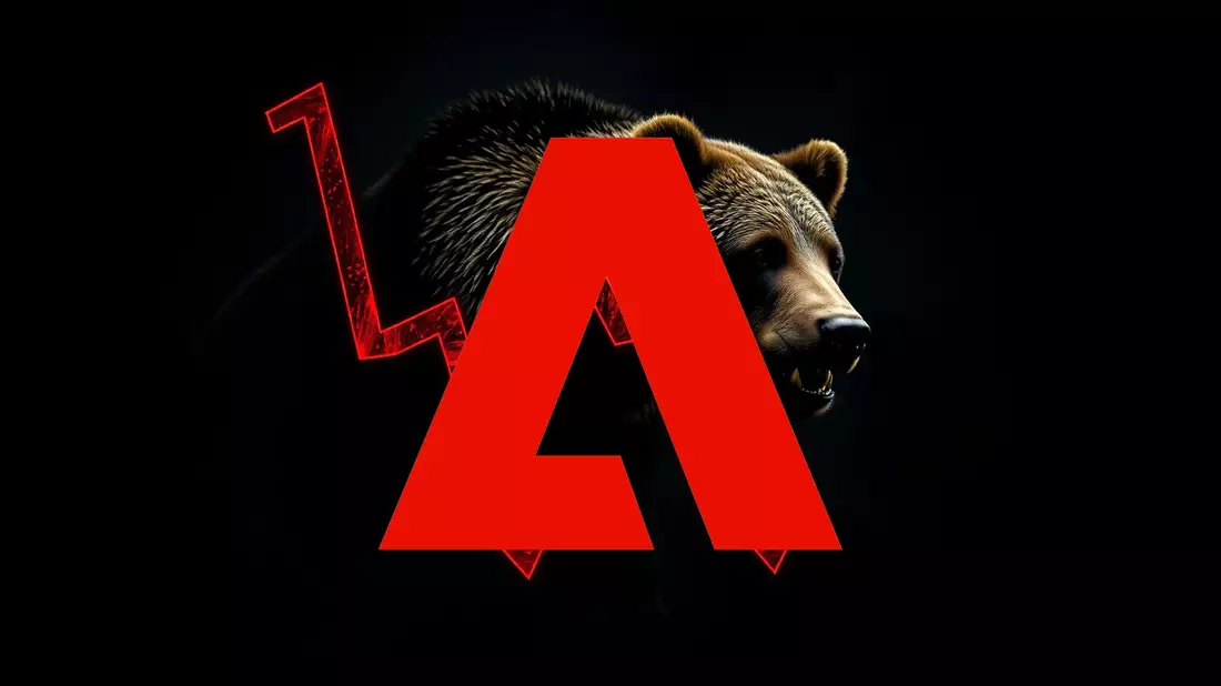 Adobe: ¿Un Respiro Alcista Antes de la Publicación de Resultados? Illustration mit AI erstellt übermittelt durch boerse-global.de