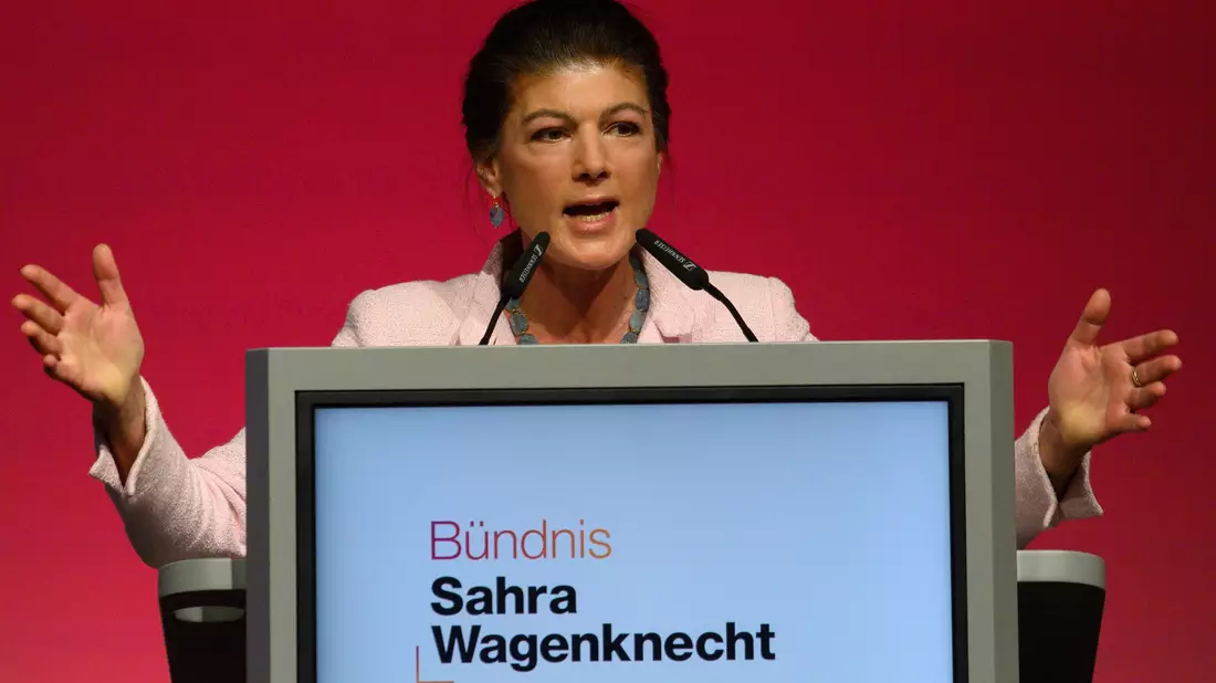 Sahra Wagenknecht ist seltener zu sehen und zu hören. (Archivbild) - Bild: Klaus-Dietmar Gabbert/dpa