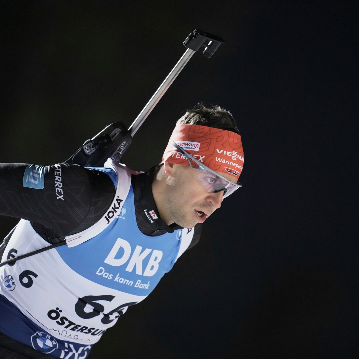  Philipp Horn lief wieder schnell, schoss aber zwei Fehler. - Foto: Björn Larsson Rosvall/TT News Agency/AP/dpa