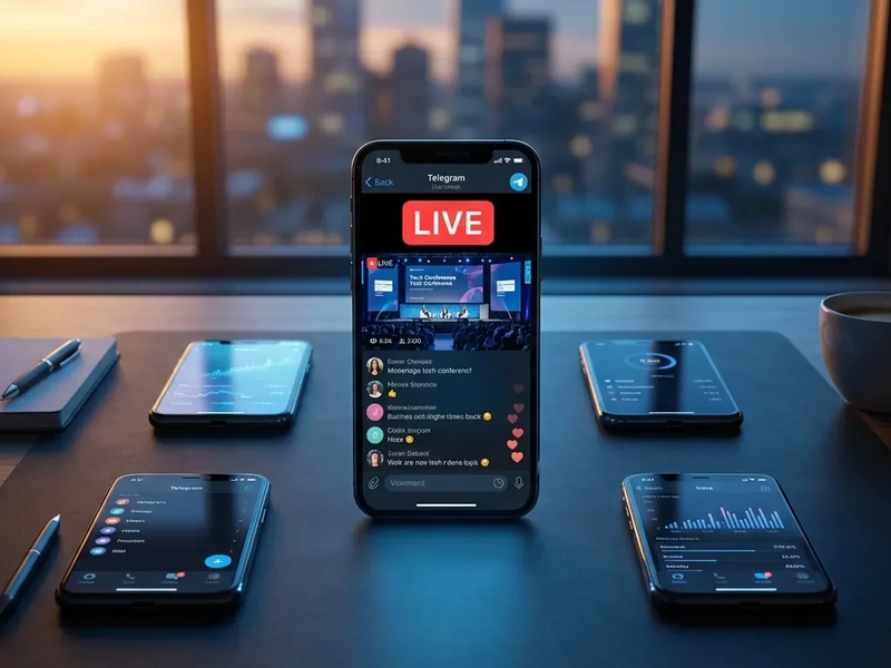 Telegram revolutioniert Stories mit Live-Streaming und Profi-Tools - Foto: über boerse-global.de