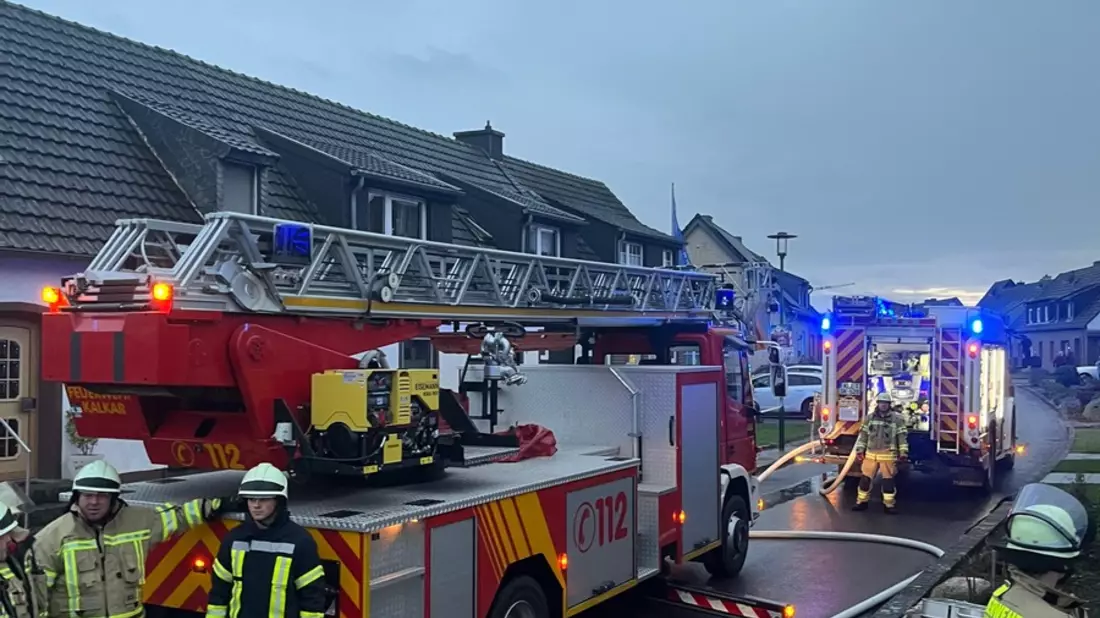 Feuerwehr Kalkar: Küchenbrand in Kalkar - Bild: presseportal.de