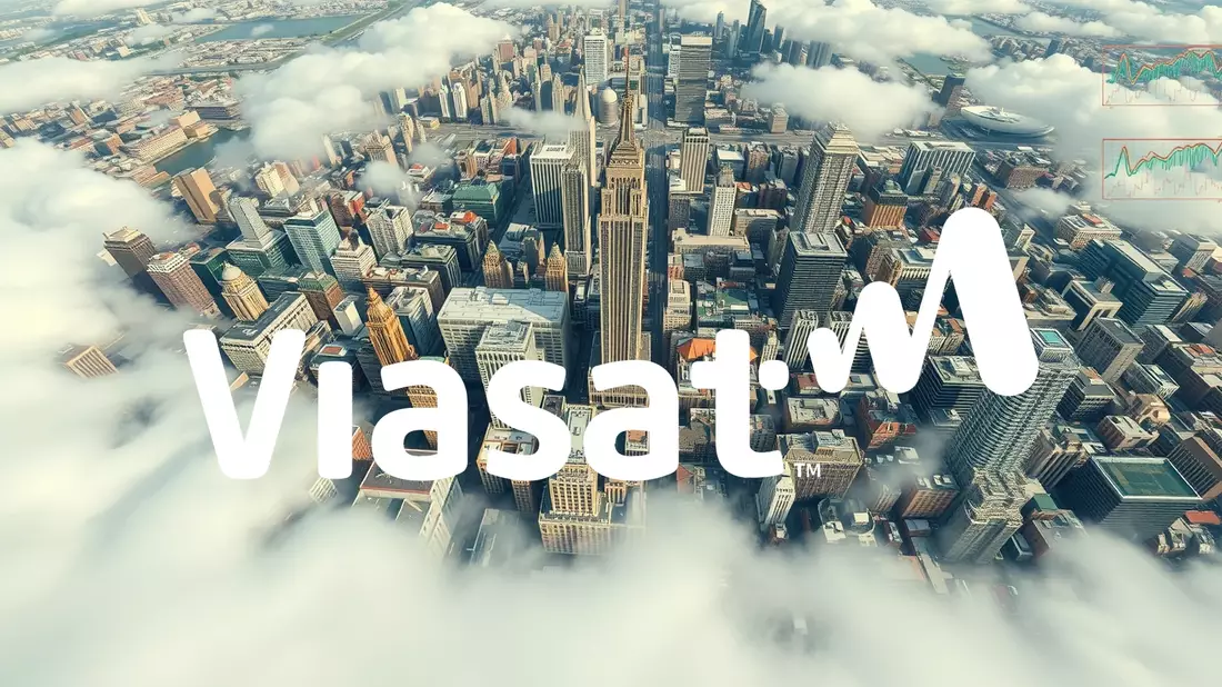 ViaSat Shares Navigate a Crossroads of Confidence and Caution Illustration mit AI erstellt übermittelt durch boerse-global.de