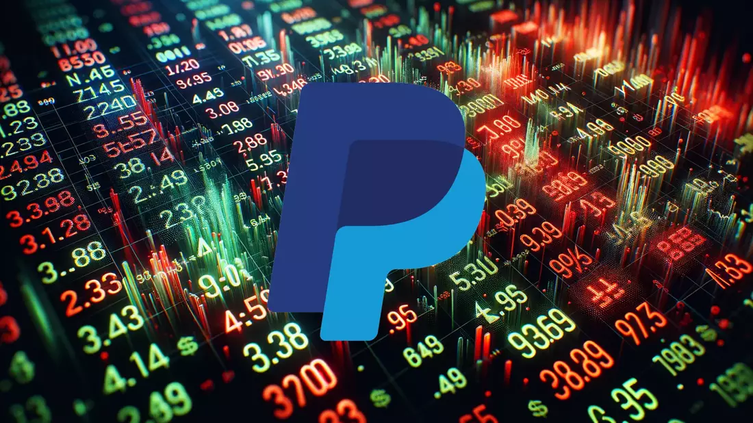 PayPal Shares Under Pressure as Growth Concerns Mount Illustration mit AI erstellt übermittelt durch boerse-global.de