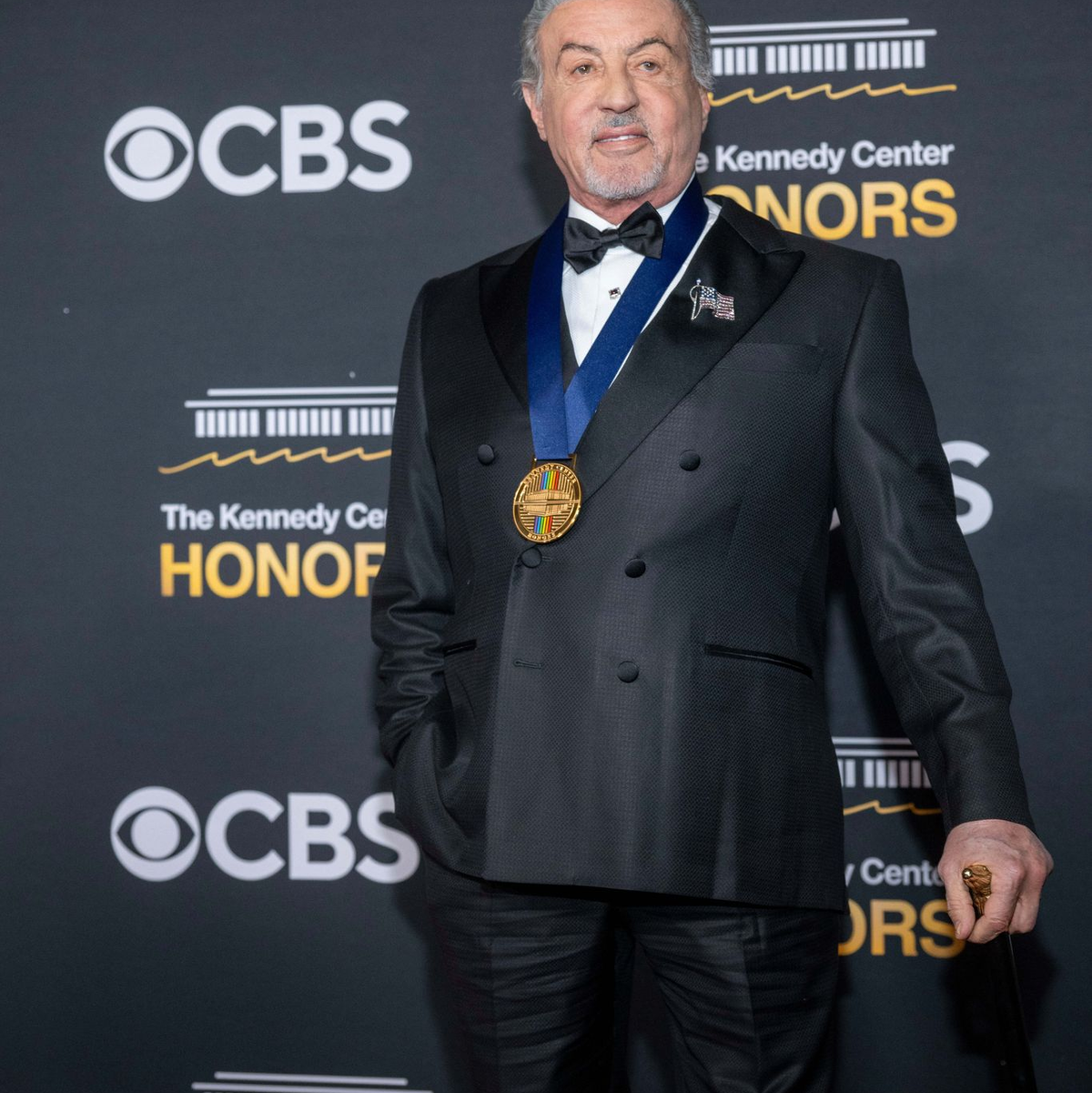 Der Schauspieler Sylvester Stallone wurde bei der Gala ausgezeichnet.  - Foto: Kevin Wolf/AP/dpa