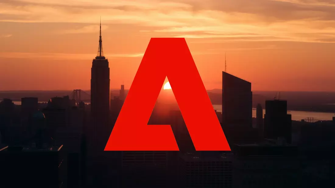 Adobe Shares Surge Ahead of Critical Earnings Report Illustration mit AI erstellt übermittelt durch boerse-global.de