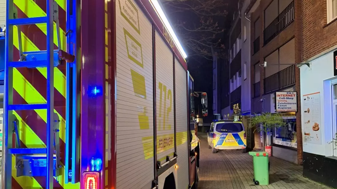 FW Bocholt: Küchenbrand in der Innenstadt - Bild: presseportal.de