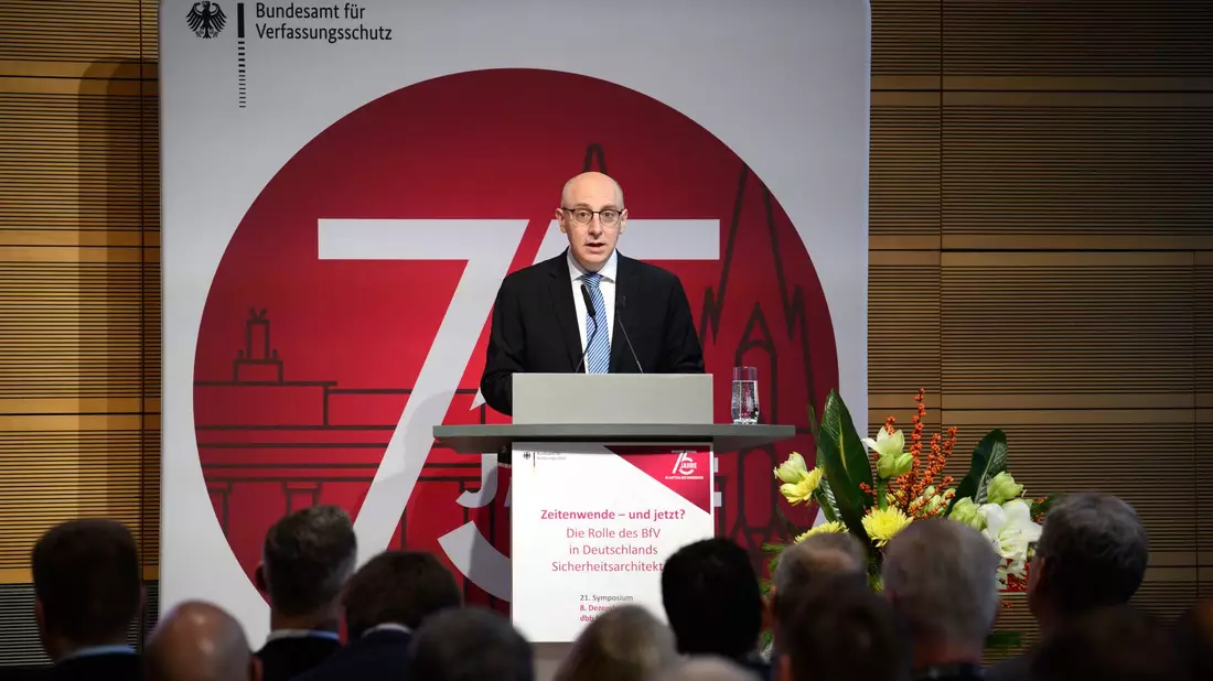 Vor einigen Wochen feierte das Bundesamt für Verfassungsschutz sein 75-jähriges Bestehen.  - Bild: Bernd von Jutrczenka/dpa