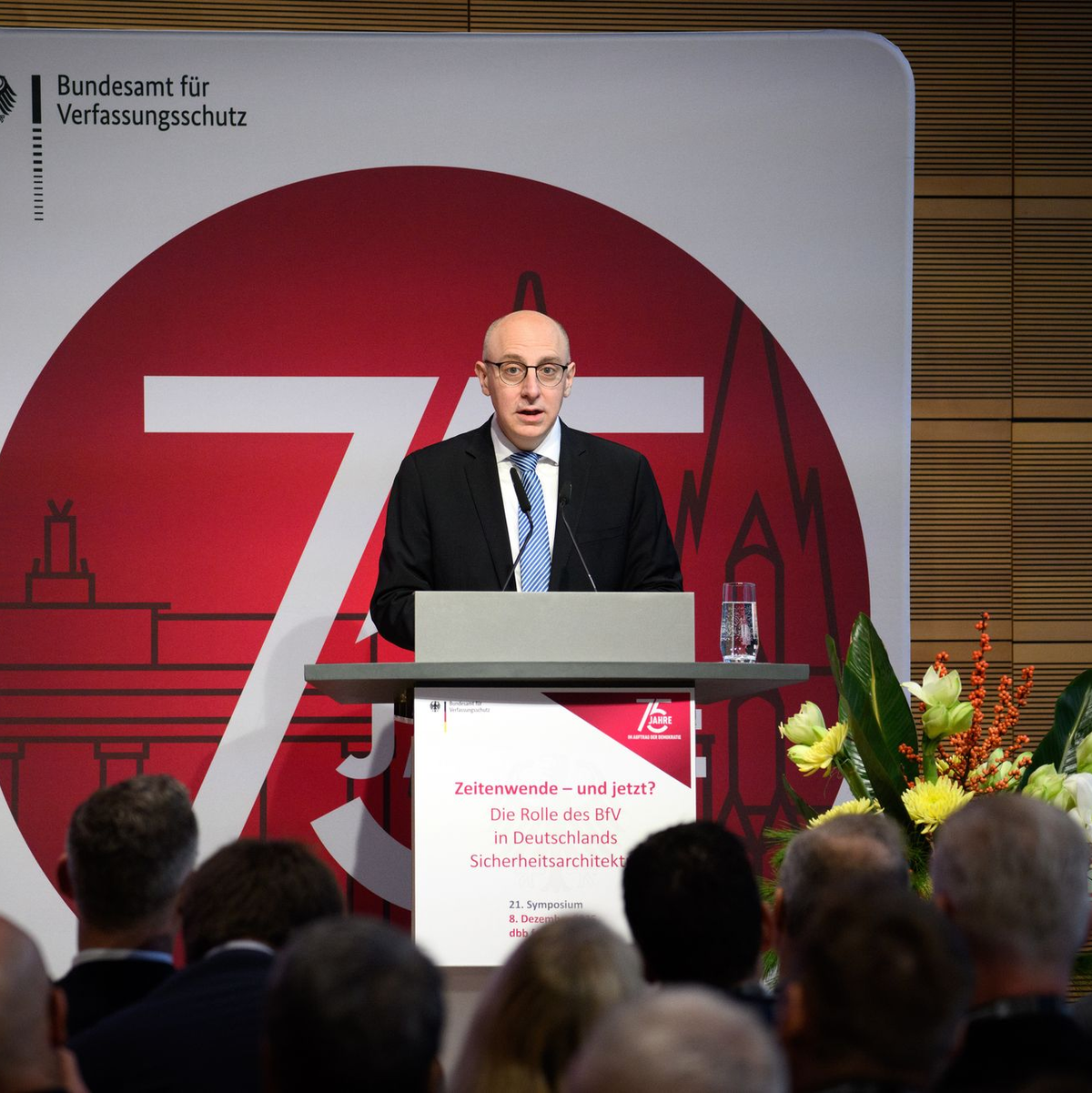 Vor einigen Wochen feierte das Bundesamt für Verfassungsschutz sein 75-jähriges Bestehen.  - Foto: Bernd von Jutrczenka/dpa