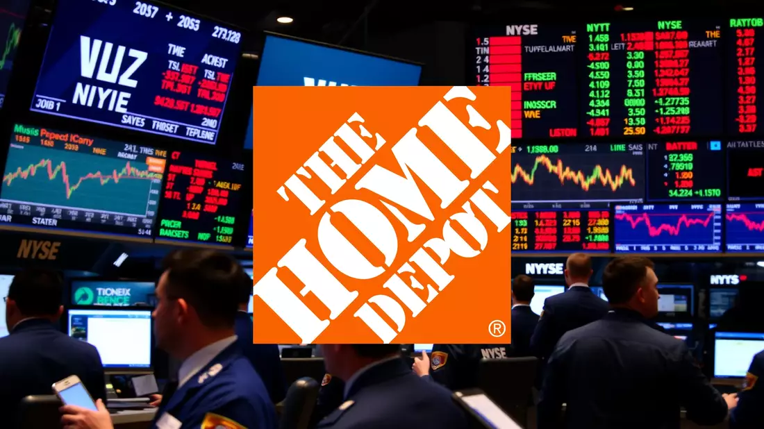 Home Depot Shares Face Headwinds Amid Earnings Miss and Lowered Outlook Illustration mit AI erstellt übermittelt durch boerse-global.de
