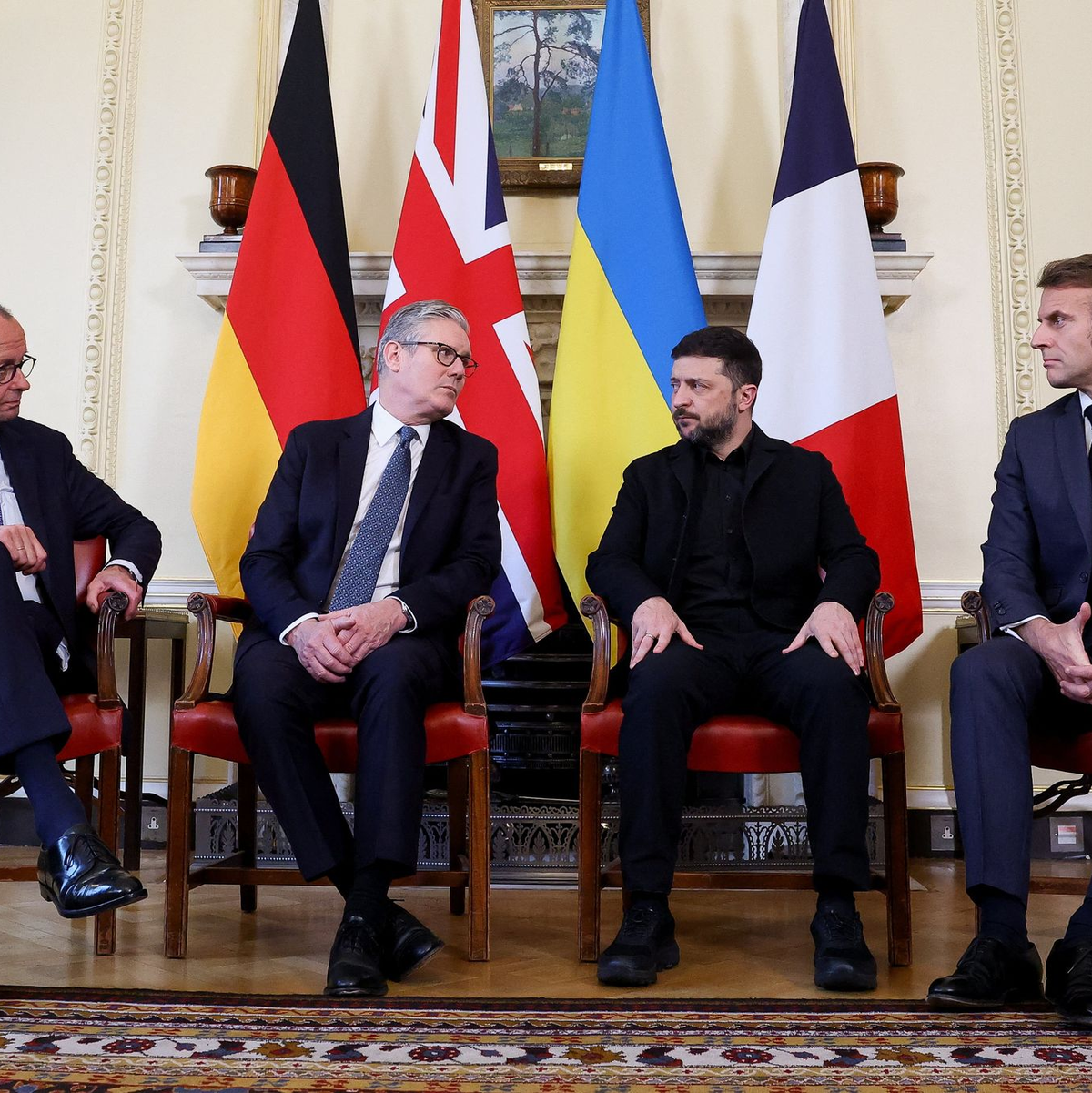 Die Europäer und Amerikaner ziehen nicht mehr an einem Strang.  - Foto: Toby Melville/Pool Reuters/AP/dpa