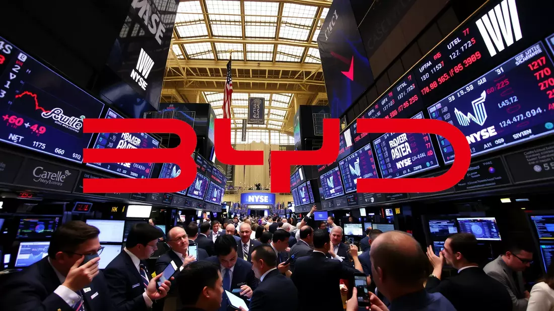 BYD’s Diverging Path: Soaring Exports Counter Domestic Slowdown Illustration mit AI erstellt übermittelt durch boerse-global.de