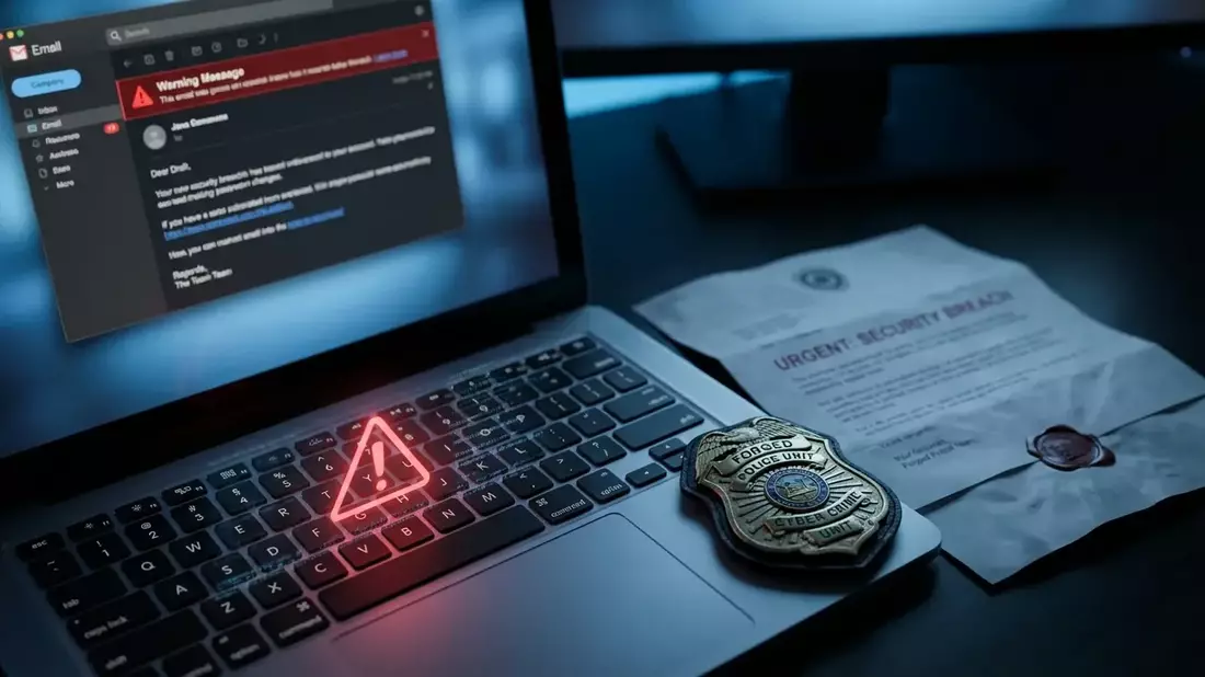 Polizei-Phishing: Neue Betrugswelle mit falschen Vorladungen - Bild: über boerse-global.de