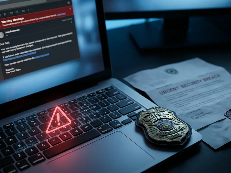 Polizei-Phishing: Neue Betrugswelle mit falschen Vorladungen - Foto: über boerse-global.de