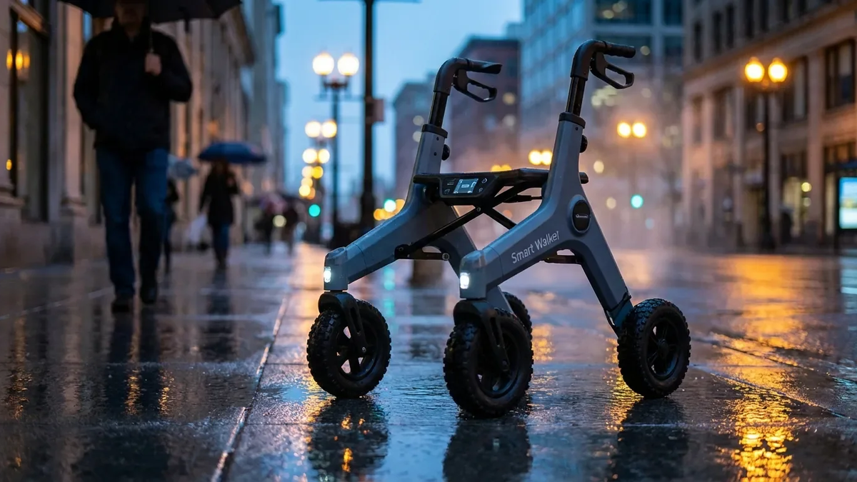 Smart Walker gegen Glatteis: KI soll Senioren schützen - Foto: über boerse-global.de