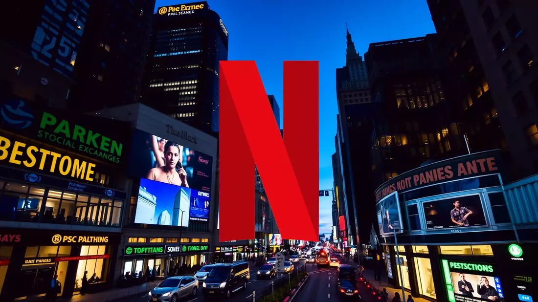 Netflix Shares Under Pressure as Rival Bid Emerges for Warner Bros. Discovery Illustration mit AI erstellt übermittelt durch boerse-global.de