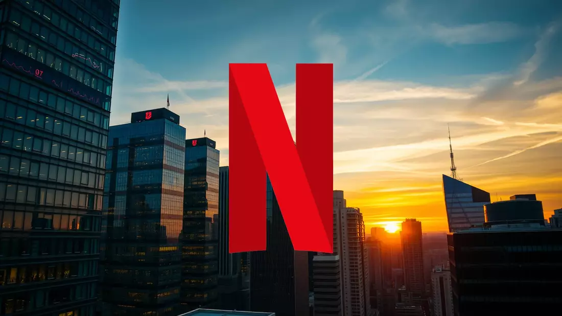 La acción de Netflix se desploma ante una guerra de ofertas inesperada Illustration mit AI erstellt übermittelt durch boerse-global.de