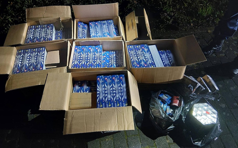 BPOLD-B: Bundespolizei beschlagnahmt verbotene Pyrotechnik - Foto: presseportal.de
