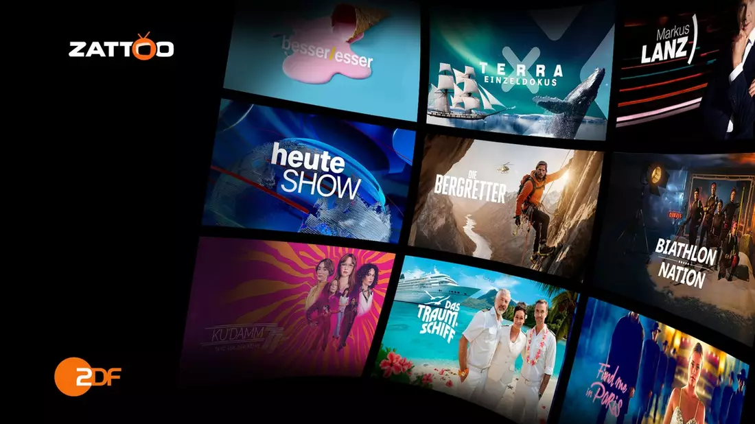 ZDF-Streaming-Portal ab sofort direkt über Zattoo verfügbar - Bild: presseportal.de