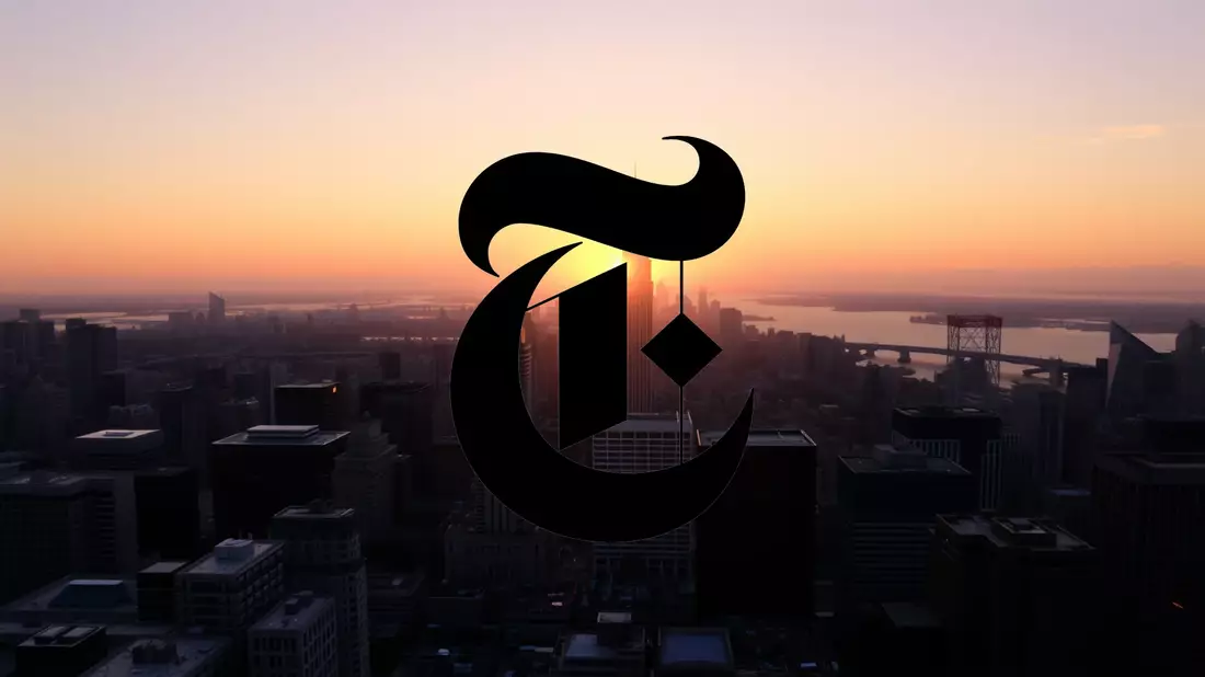 New York Times Stock Navigates Legal and Investor Landscape Illustration mit AI erstellt übermittelt durch boerse-global.de
