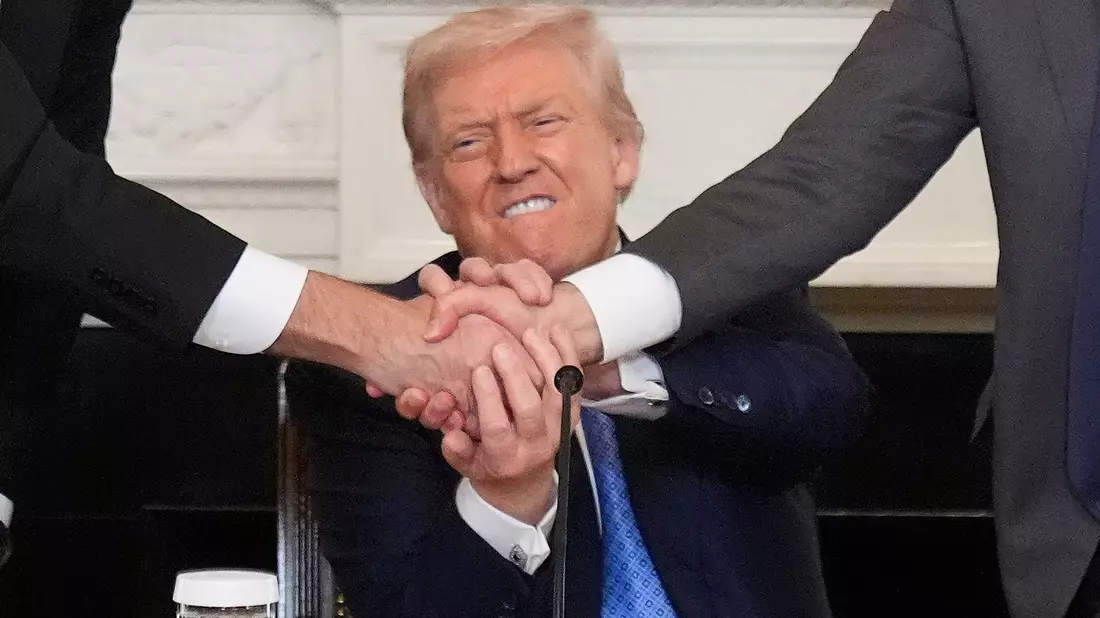 US-Präsident Donald Trump brüstet sich immer wieder, schon mehrere Kriege und große Konflikte beendet zu haben. (Archivbild) - Bild: Mark Schiefelbein/AP/dpa