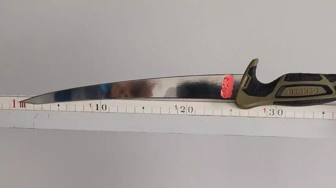 BPOL NRW: Zweitverstoß gegen Allgemeinverfügung: Bundespolizei kontrolliert 59-Jährigen mit Messer am Kölner Hauptbahnhof - Bild: presseportal.de